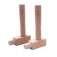 맷돌 나무 손잡이 어처구니 맷돌 수동 교체, 1개