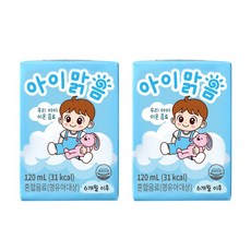일화 아이맑음 우리아이 이온음료, 120ml, 24개