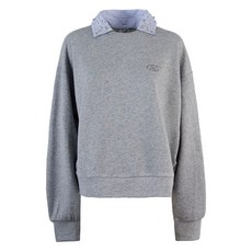 리우조 장식 칼라 스웨트셔츠