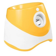 隔日達 現貨 USB充電 狗狗自動投球機 消耗精力網球機 寵物狗狗自動拋球器 戶外彈力網球發射器 狗狗自動發球機, 寵物投球機-橙色【配3個專用網球】, 1個