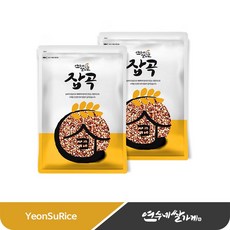 연수네쌀가게 잡곡 찰수수, 1kg, 2개