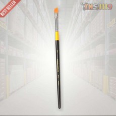 티엔에스 디자인붓 화홍 972F 2호 납작붓 미술용 12개입