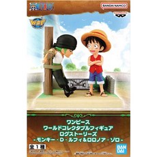 航海王 WCF LOG STORIES 魯夫&索隆 代理版, 1個