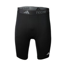 아디다스 반바지 블랙 테크핏 1/2 기능성 숏타이츠 IN5591