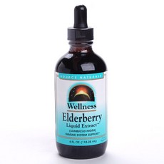 SOURCE NATURALS 接骨木莓萃取滴劑, 118.28ml, 1瓶