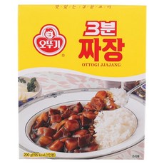3분짜장 200G오뚜기, 200g, 1개