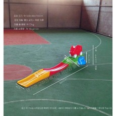 지피아 자동차 미끄럼틀 장난감 슬라이드 실내 트랙 놀이터 키즈카페 유치원 3단, K. 빨간자동차3단, 1개