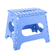 접이식 간편의자 휴대용 폴딩스툴 캠핑 간이의자, 블루, 1개