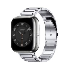 CW 三珠不鏽鋼錶帶 適用 Apple Watch, 銀色, 1個