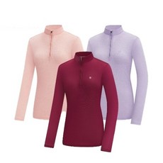 콜핑 봄 여성 멜란지 클라 집업 티셔츠(KUT4220W 001 0426W 전용 )