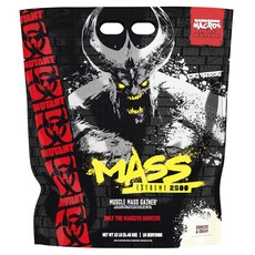 Mutant Mass Extreme 2500 增重蛋白粉 餅乾奶油口味, 1個, 5.45kg