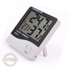 테이블 온습도계 온습도계 온습도측정기 온도계 습도계 디지털온습도계, 1개