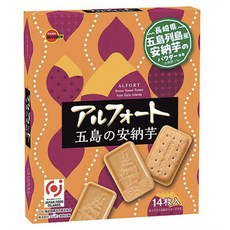 부르본 알포트 고토의 호박고구마 맛 14개입, 1개