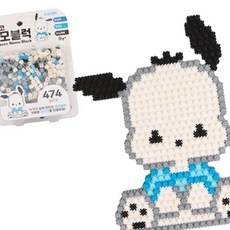 산리오 포차코 네모블럭 474pcs 픽셀 디폼 나노 블럭 OC_0404TS