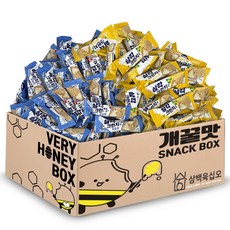 삼각크런치스틱 바나나맛+ 우유맛 반반세트 100개세트 대용량 과자, 바나나맛 50개 + 우유맛 50개, 1세트