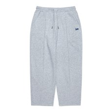 매장정품 리 LEE 원턱 와이드 스웻 팬츠 그레이 LE2501PT23GR 659724