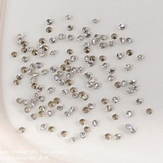 네일 V컷 사파이어 파츠 100개세트 크리스탈 스톤 셀프네일아트, 1개, V컷사파이어파츠 100개세트 (1mm)