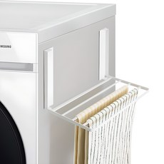 접이식 마그네틱 자석 빨래건조대, 화이트