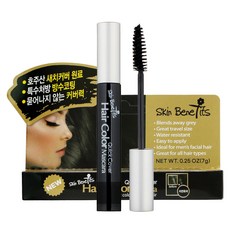 스킨베네핏 새치커버 마스카라 7g, 자연-흑색, 1개