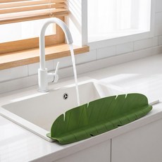 로켓팝 프리미엄 보타닉 싱크대 물막이, 1개, 그린