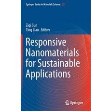 (영문도서) Responsive Nanomaterials for Sustainable Applications Hardcover, Springer