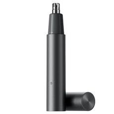 電動鼻毛修剪器 充電式 可拆卸水洗 小巧便攜, 黑色, 黑色