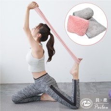 貝柔多功能收納瑜珈巾+輕量防風裙超值組合 方便攜帶 柔軟親膚 時尚印花設計 讓您運動時保持美麗自信。, 1個, 玫瑰粉+防風裙(黑)