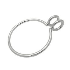 艾碩 304不鏽鋼實心錨拉錨環 船舶遊艇五金配件, 1個
