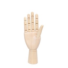 오꿈 구체관절 목각인형 데생 스케치 미술용품 인체모형 마네킹 세트, 06 관절손 (25cm) 오른손