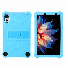 호환Blackview ZENO1 태블릿 케이스 충격 방지 커버 8인치 소프트 실리콘 스탠드 보호 쉘, 01 Blackview ZENO1, 01 하늘색