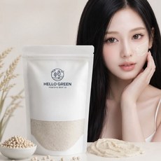 생 율무 가루 피부 진정 율무팩 곡물팩 세안 얼굴 마사지 분말 대용량, 1개