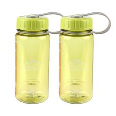 락앤락 휴대용 에코 슬림 물병 400ml 2개, 그린+그린