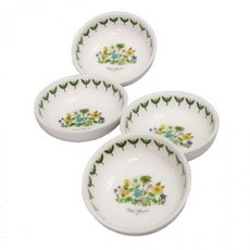 도자기 나눔 접시 용기 소스볼 반찬 그릇 종지 4P, 단품, 1개, 단일상품1