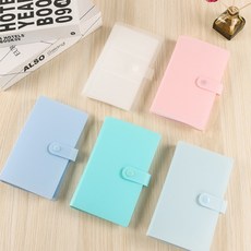 포카 보관 사진첩 콜북 포토 카드 티켓 앨범 포켓240, 투명