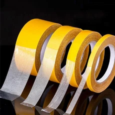 고정 양면 테이프 튼튼한 투명 메쉬 방수 자국 없는 그리드 카펫 접착, 01 yellow, 03 5meters, 05 1cm