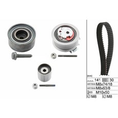 VAG小賴汽車 03G198119 03G198119B 正時皮帶組 時規舵輪 全新, 1個, 德國正廠