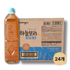 하늘보리 에코 무라벨, 1.5L, 24개