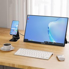 제우스랩 ZEUSLAP Z16S 휴대용 스크린 서브 보조 모니터 16인치 2.5K 게임용 라이브용 거치형 수납가방증정, Z16 LITE