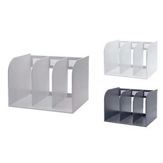 꿈꾸는비 3단 책꽂이 데스크 정리함 서류정리함