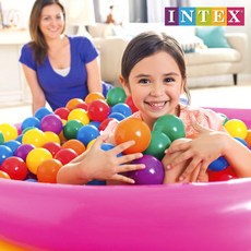 INTEX Fun Ball 遊戲球池球 49600, 1個, 混合色