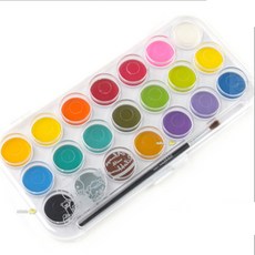 필박스 리락쿠마 붓파레트 고형그림물감 21색 (랜덤1개), 상세페이지 참조, 1, 상세 설명 참조