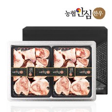 [농협안심한우] 한우 사골 선물세트 4kg, 1개
