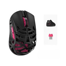 WLMouse Beast X Miao 무선 게이밍마우스 초경량 31g 짐승마우스 3950HS, 블랙(광 마이크로 스위치)
