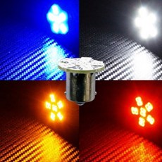 미즈누아 12V용 5730 12발 LED전구 데코램프 전원표시 차량전구 화물차전구, 싱글/블루LED