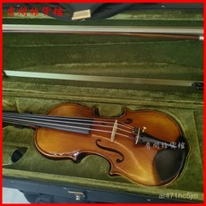 進口料小提琴 專業級成人演奏樂器 實木原木花紋 考級檢定可用, 1個, 歐料手工小提琴,專業演奏【4/4】