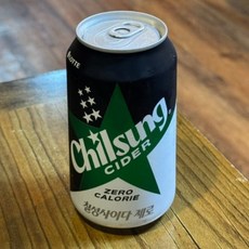 칠성사이다 제로 일반 편의점 판매용 소매용 바코드 O, 355ml, 6개