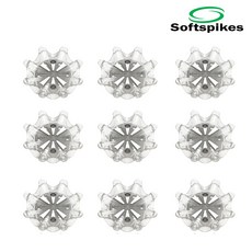 미국 소프트 스파이크 골프화 징 토네이도 스파이크 징 9개입 풋조이나이키아디다스 호환, 06_FT3.0 펄사 투명화이트, 9개