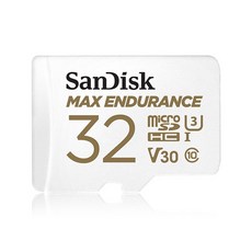 SanDisk MAX ENDURANCE 32GB microSDHC V30 U3 4K 記憶卡, 1個