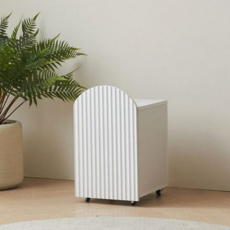 [프리미엄]리젠우드H 씨루이 템바보드 수납 화장대 의자 300 (착불), 화이트