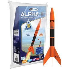 11108431 모형로켓 키트 에스테스 알파 III 오렌지 블랙, 11108431 모형로켓 키트 에스테스 알파 III 오